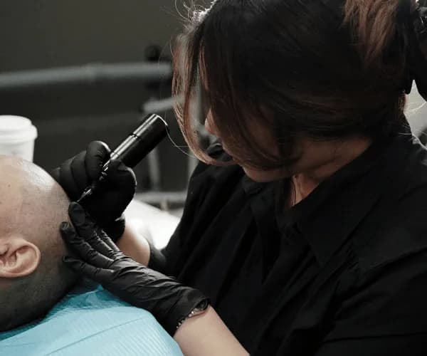 Helen Shin performing SMP treatment Toronto — The Black Light
